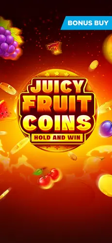 Juicy Fruit Coins Hold and Win game artwork